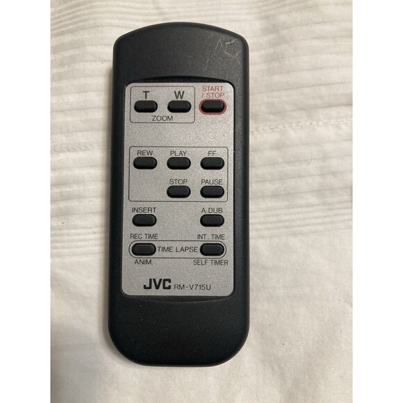 JVC RM-V715U Camcorder Remote Control GR-AX761U AXM230U DVL100 SXM930U SX202 - Picture 1 of 3
